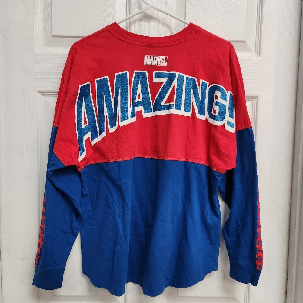 Spider Man Marvel Red and Blue Spirit Jersey